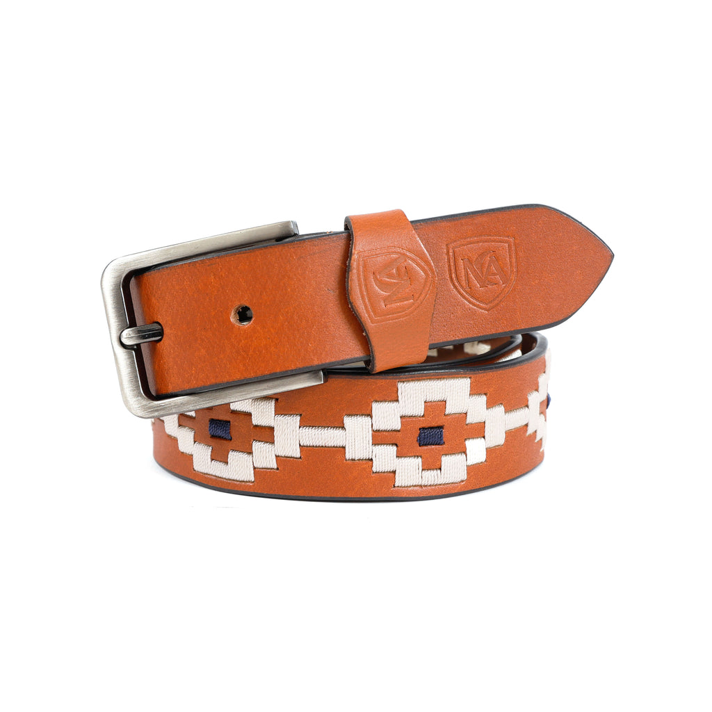 Men’s Premium Leather Polo Belt with Classic
