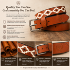 Polo Leather Belt for Men