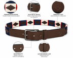 Polo Brown Genuine Leather Belt for Men
