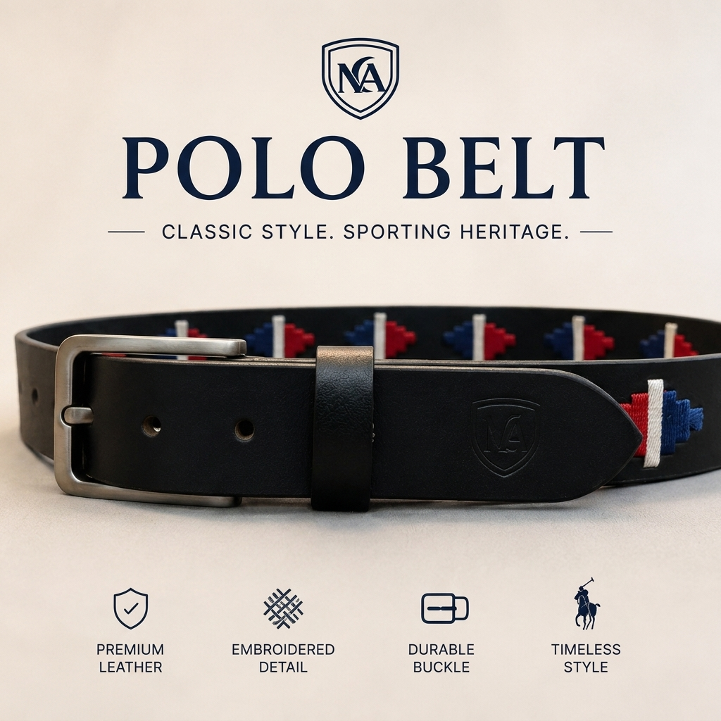 Leather Belt – Classic Equestrian Style